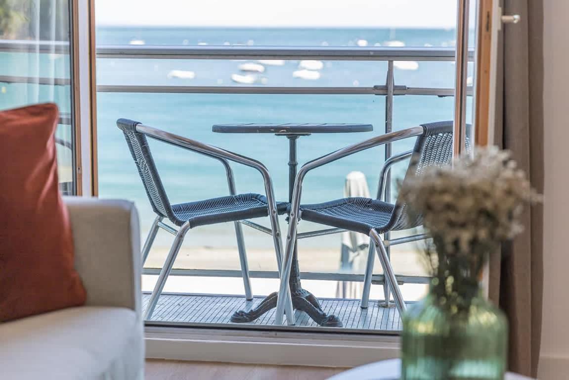 Les Pieds Dans L'Eau - Appartment 1 - Vue Mer Канкал Екстериор снимка